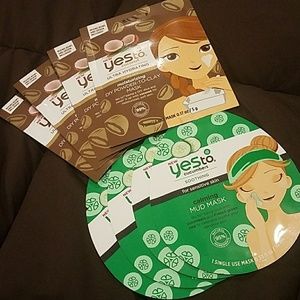 4 Yes to Coconut & 4 Yes to Cucumbers Masks